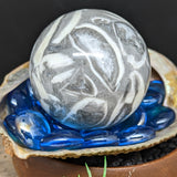 Shell Marble Sphere~CRSHMSP2