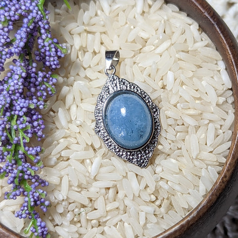 Aquamarine Pendant~JWBAQUP2