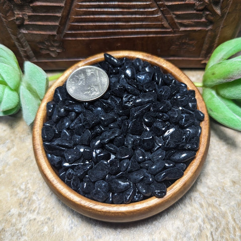 Black Obsidian Chips~CRCOCHIP